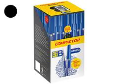 CANETA COMPACTOR 07B 1.2MM C/50 PRETA