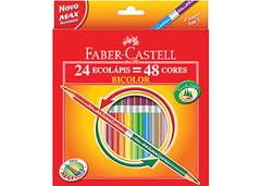 LAPIS COR FC GDE BICOLOR C/24=48CORES SM