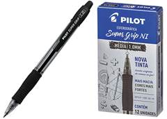 CANETA PILOT BPGP-10R-M PRETA 