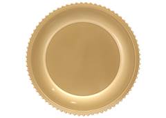SOUSPLAT REDONDO LISO DOURADO 