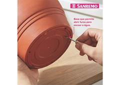 VASO REDONDO 17CM SANREMO 510V/93