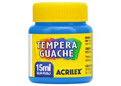 TINTA GUACHE 15ML ACRILEX C/12 AZ TQ 