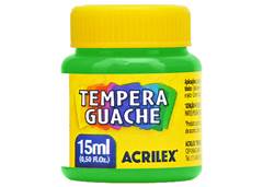 TINTA GUACHE 15ML ACRILEX C/12 VD FL 