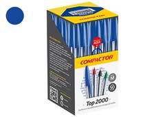 CANETA COMPACTOR TOP 2000 AZUL