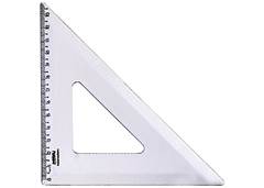 ESQUADRO 21CMX45 GRAU WALEU CRISTAL SM