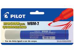MARCADOR P/QUADRO BR PILOT WBM-7 AZ SM