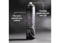 HAIR SPRAY CHARMING 400ML BLACK FIX S/PE