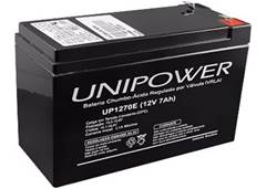 BAT UNIPOWER 12V 7,0AH F187 (UP1270E)