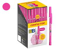 CANETA COMPACTOR 07B 1.2MM C/50 ROSA
