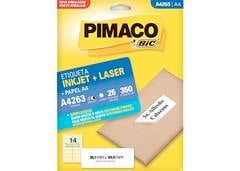 ETIQ PIMACO A4263 38,1X99,0 25FLS