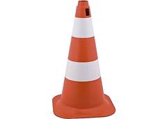 CONE POLIETILENO VONDER 75CM BCO/LAR