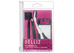 KIT SOBRANCELHAS BELLIZ 1695