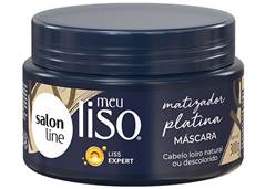 MASC SALON LINE MEU LISO 300GR PLATINAD