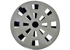 GRELHA ROTATIVA ASTRA REDONDA CROMADO B2