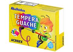 TINTA GUACHE 15ML ACRILEX C/12 MARROM