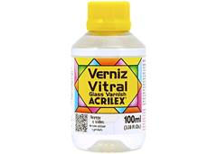 VERNIZ VITRAL ACRILEX 100ML INCOLOR