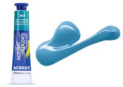 TINTA ACRILICA 20ML AZUL TURQUESA 363