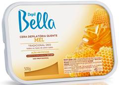 CERA QUENTE DEPIL BELLA 500G MEL