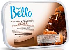 CERA QUENTE DEPIL BELLA 500G NEGRA