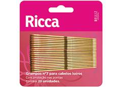 GRAMPO CABELO RICCA Nº7 LOURO C/20 UN