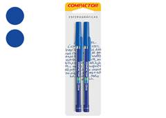 CANETA ESFE COMPACTOR 07B C/2 AZ 