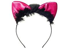 TIARA COM LED GATINHA PINK