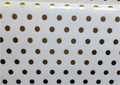 SACO METALIZADO 35X60 C/50 BOLINHAS OR