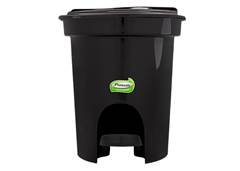 LIXEIRA C/PEDAL 6,5L 28CM PLASVALE SORT