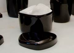 PORTA ALGODAO ASTRA PRETO