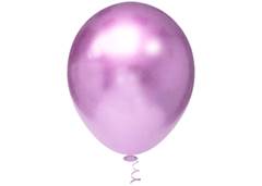 BALAO PLATINO REDONDO 10 VIOLETA C/25