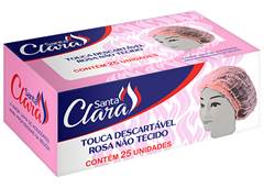 TOUCA DESC ROSA C/25 SANTA CLARA 5024