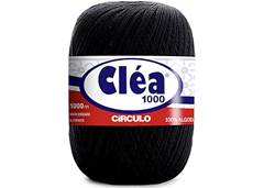 LINHA DE CROCHE CLEA 1000 PRETO