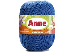LINHA DE CROCHE ANNE 500 AZUL BIC