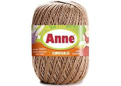 LINHA DE CROCHE ANNE 500 CASTANHA