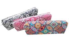 ESTOJO ESC VMP TECIDO FLOR GEOMETR 4193