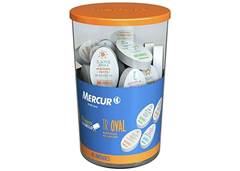 BORRACHA MC TR OVAL C/18 SORT