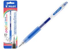 CANETA ESFEROG POPLOL 07 AZUL 