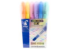 MARCA TEXTO PASTEL SORTIDO C/6 