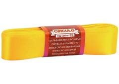 FITA CETIM 22,0MM MEADA COR AMARELO