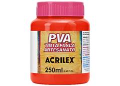 TINTA ARTESANATO 250ML VERMELHO VIVO 5