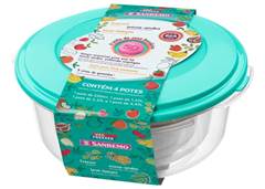 CONJ RECIP RED FREEZE C/4 SANREMO 560/2C