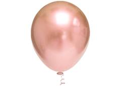 BALAO PLATINO REDONDO 5 ROSE GOLD C/25
