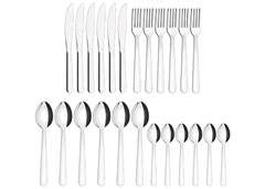 FAQUEIRO 24PCS MALIBU INOX 23798/046