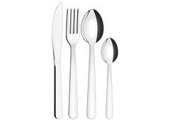 FAQUEIRO 24PCS MALIBU INOX 23798/046