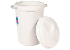 CESTO P/LIXO C/TP 42L SANREMO 289