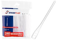 MEXEDOR STRAW GRANDE 11CM CRIS C/240