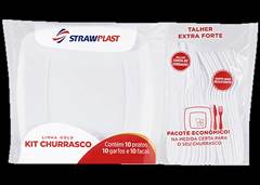 KIT REF STRAW PRA/GAR/FAC FORT C/10 BCO