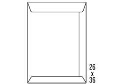 ENV.SACO BRANCO 260X360 C/250 90G SOF036