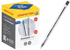 CANETA COMPACTOR ECONOMIC FINA PRETA