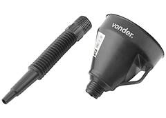 FUNIL PLAST VONDER FLEXIVEL PRETO 140MM